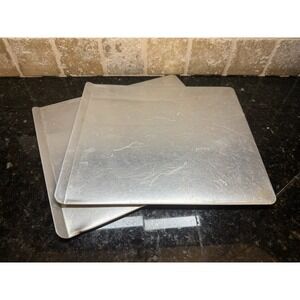 2 Piece VTG REMA Air Bake Insulated Cookie Sheet 12" x 14" - US PAT 4489852